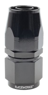 Raceworks 3AN PTFE 200 Series Swivel Hose 90 Deg AN-3 Black – RWF-203-03BK