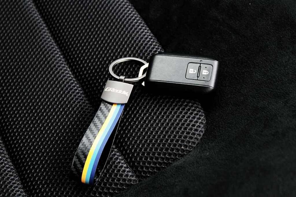 GReddy 3 Stripe Keychain