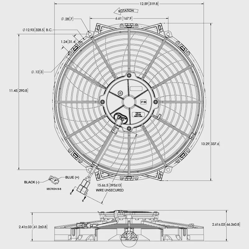Maradyne Champion Series Fan - 12"
