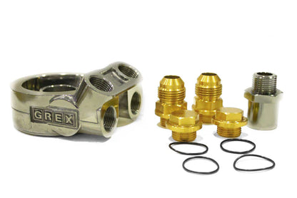 GReddy Oil Cooler Block Adapter Type E