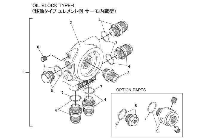 GReddy Oil Cooler Filter Block Adapter Type-I - Remote Filter – BPD ...