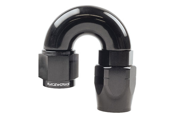 Raceworks 100 Series Hose End 180 Degree