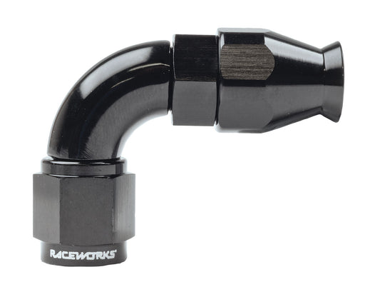 Raceworks 200 Series Hose End 90 Degree